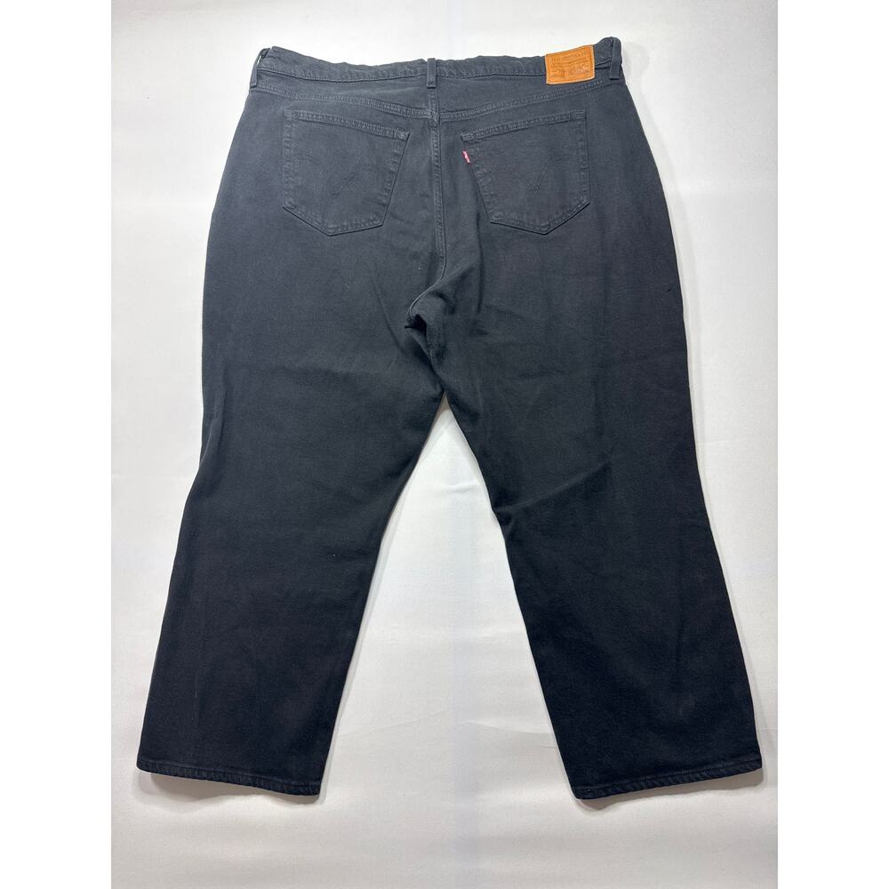 Levi's Women's Wedgie Straight Leg Black Jeans - Size 20W (40x25.5) - Picture 3 of 8